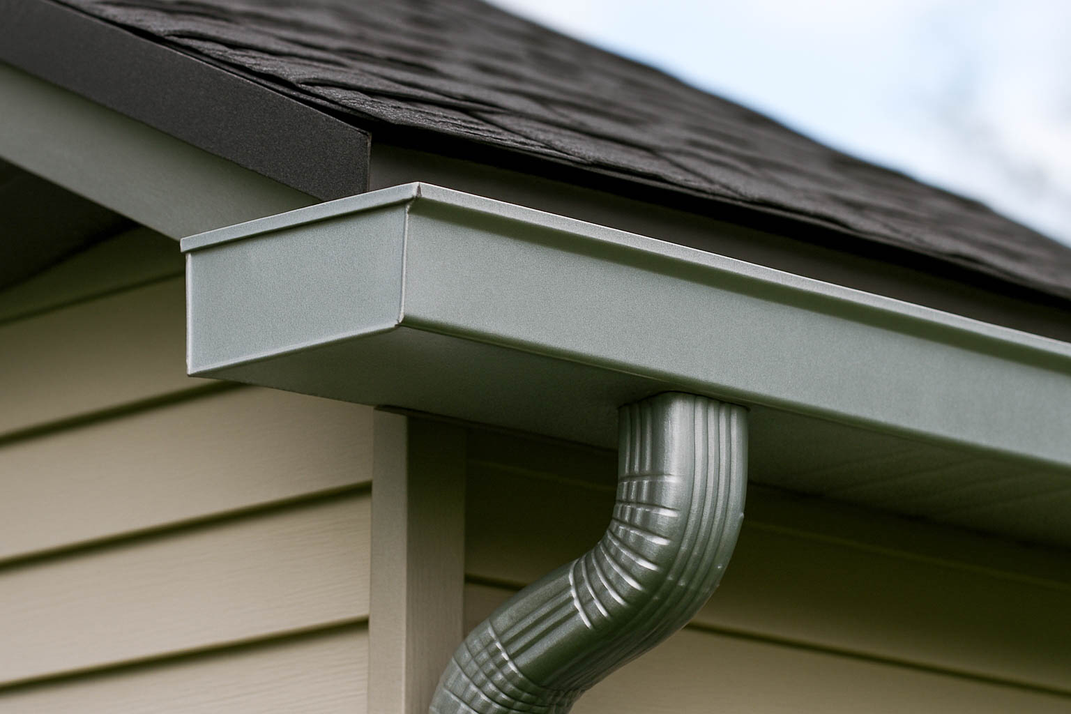GT steel gutter seamless